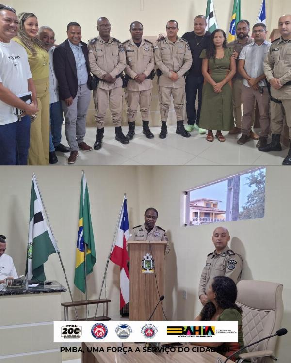 16°BPM realiza solenidade de passagem de comado do pelotão de Biritinga 