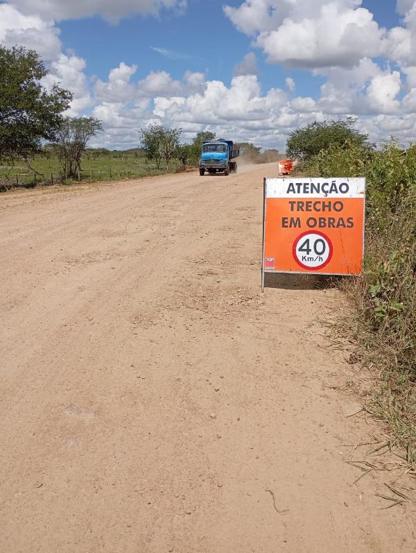 Retomada as obras para a duplicação da BR -116 Norte entre Santa Barbara e Araci na Região do Sisal