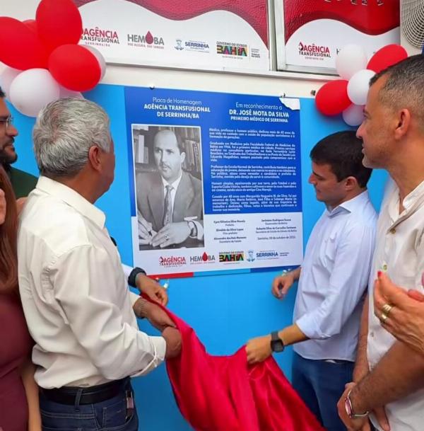 Município de Serrinha ganha Agência Tradicional de sangue 