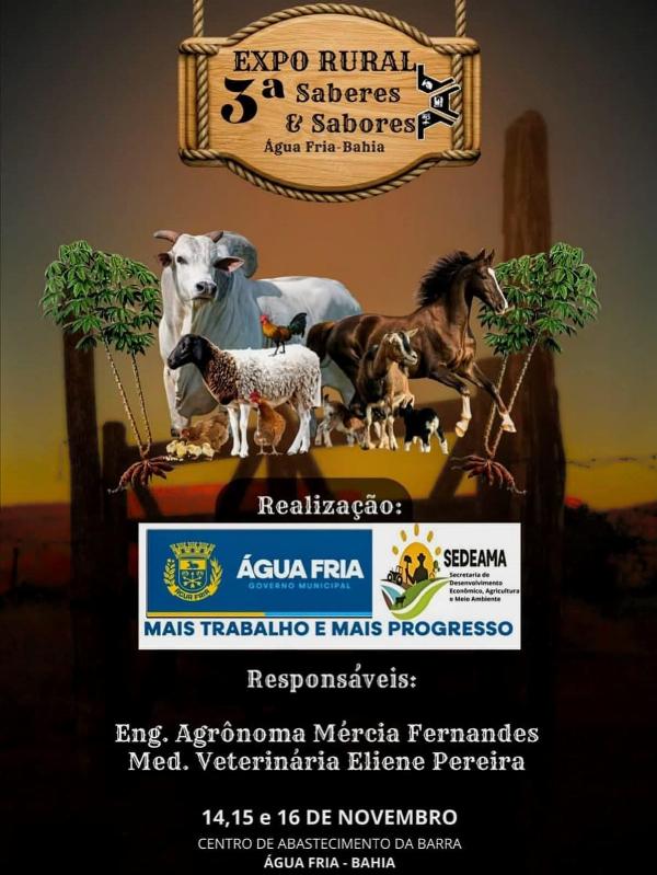 Expo Rural Água Fria - Sabores e Sabores 