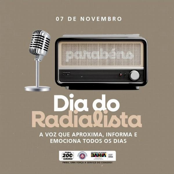 Dia do radialista- 07 de novembro 