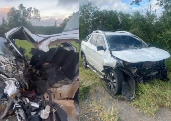 Choque entre dois veículos provoca morte de cinco jovens no município de nova Fátima 