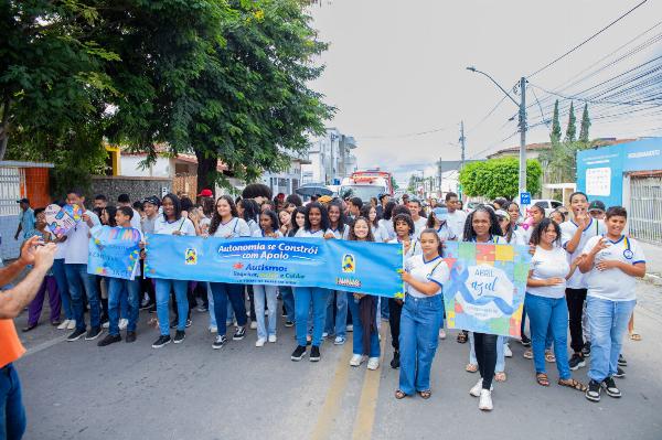 Semana TEA tem início em Serrinha com caminhada 