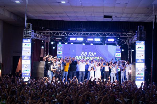 Evento oficializa a pré-candidatura à sucessão do prefeito de Serrinha